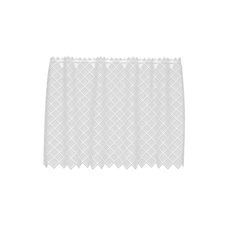 Heritage Lace 48 x 30 in. Filet Crochet Tier; White 8515W-4830